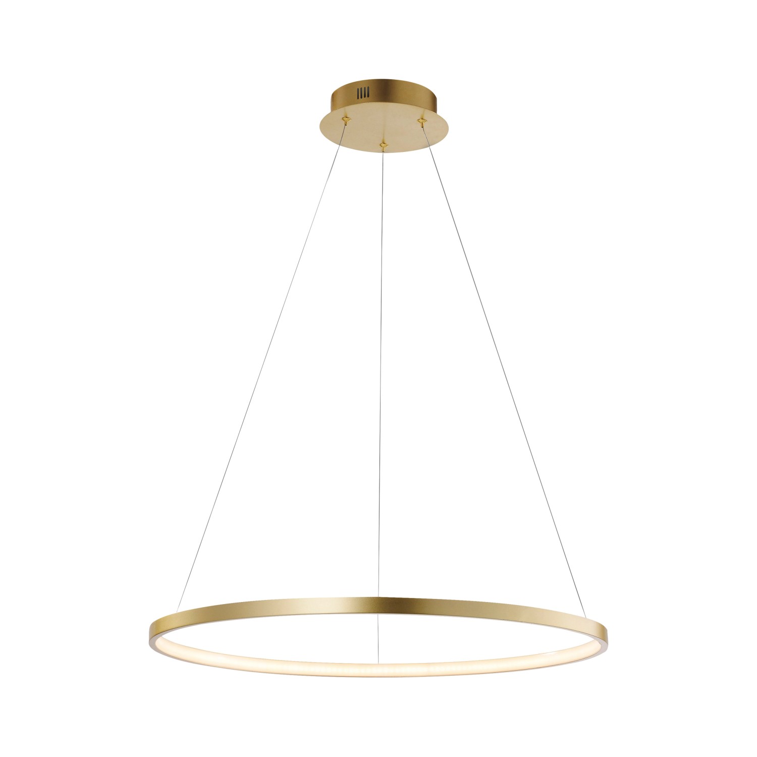 Just Light Pendelleuchte Circle Gold Ø 60 cm günstig online kaufen