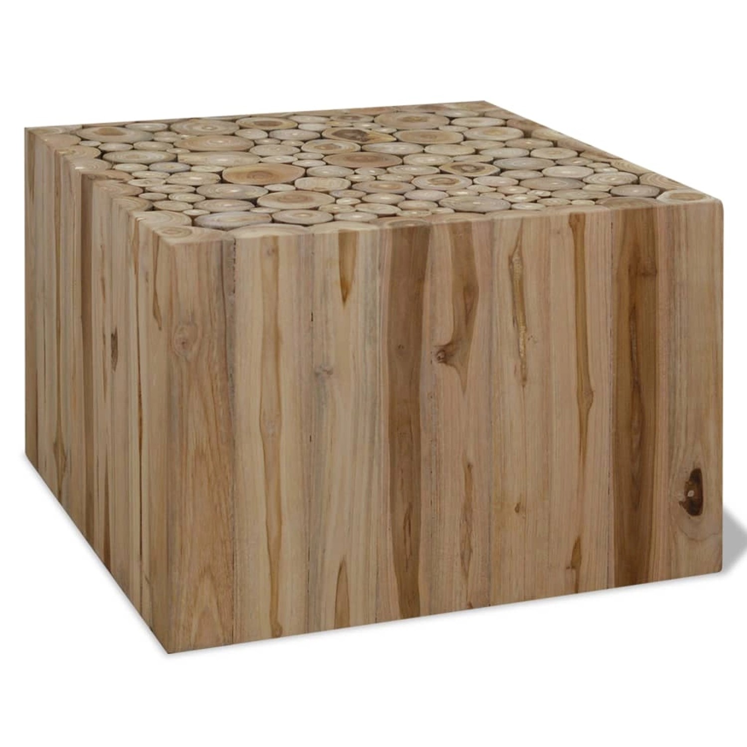 Thumbnail - vidaXL Couchtisch Teakholz 50x50x35 cm 244555