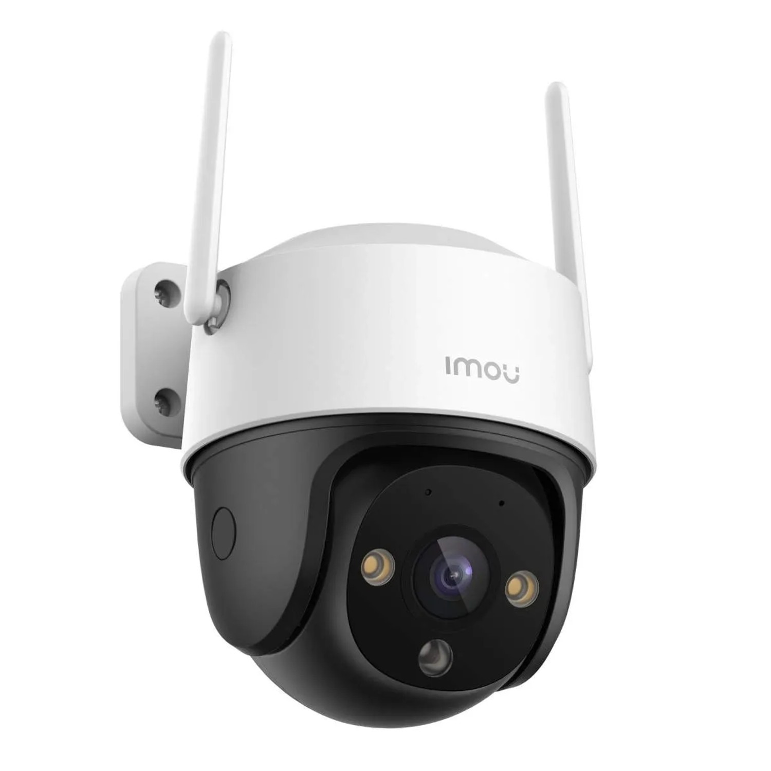 IMOU Cruiser 2C 3 MP WLAN Überwachungskamera, weiß-schwarz, schwenkbar/neigbar, mit zwei Antennen.