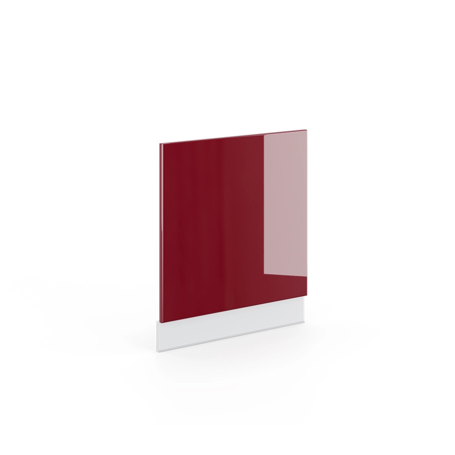Vicco Frontblende Fame-Line Bordeaux Hochglanz/Weiß 60 cm ohne Arbeitsplatte