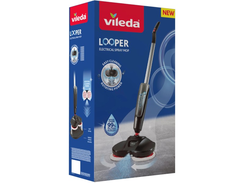 mit Looper Sprüh-Mopp Abstellfach Elektrischer bei Vileda OBI kaufen