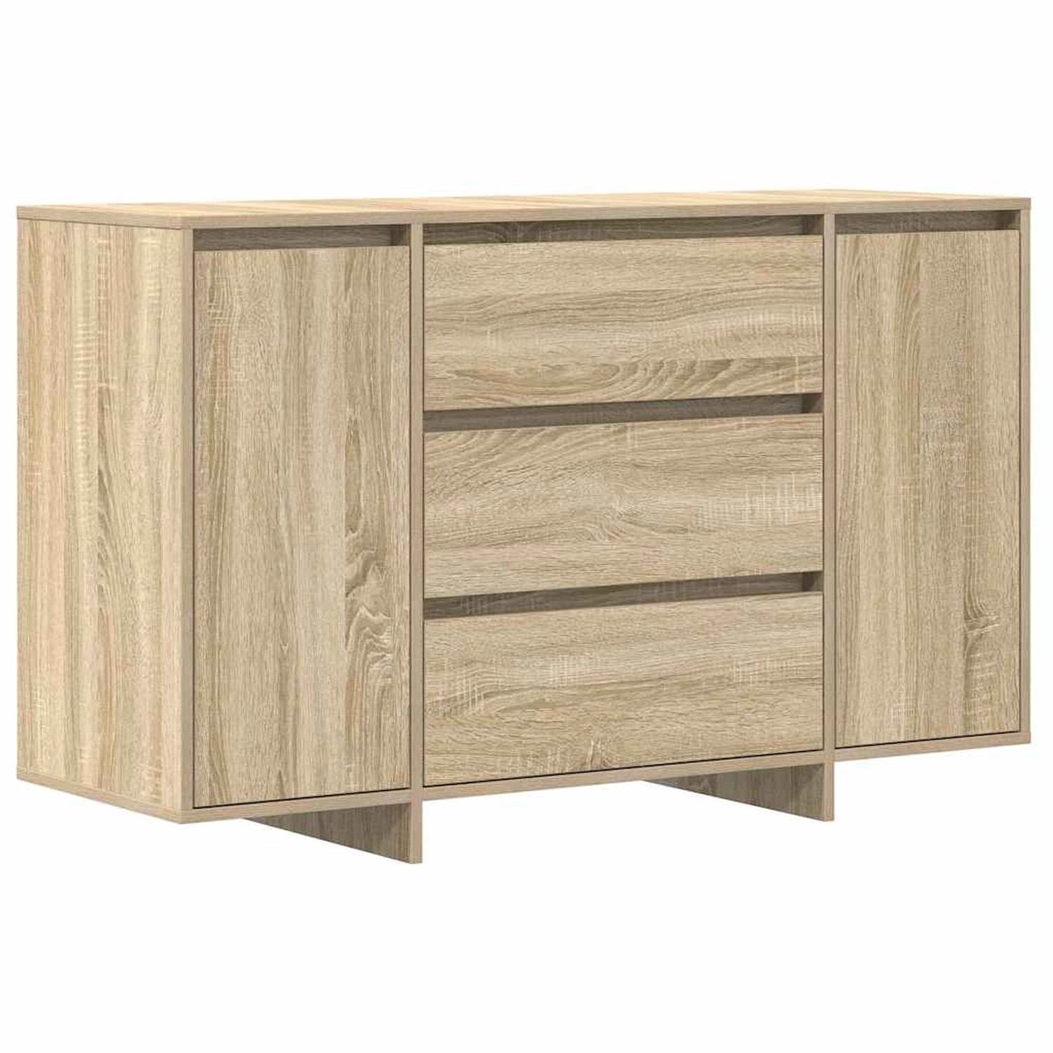vidaXL Sideboard Sonoma-Eiche 120 x 41 x 75 cm Holzwerkstoff 3333908