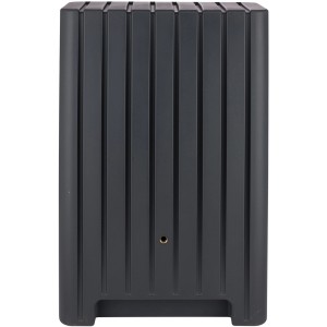 ARVES Regentonne Barletta, 280 l, Anthrazit. Rechteckige Tonne mit vertikalen Rillen.