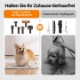 Fudajo Haustier Pflegeset Schwarz 6In1 Multifunktion Schermaschine Fellpflege_8