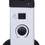 Konvektorheizer Idala 2000 W, weiße Heizung mit Thermostat und 3 Heizstufen.