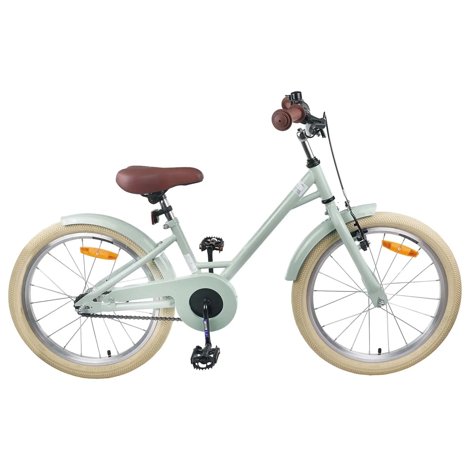 vidaXL Kinderfahrrad 20 Zoll für 6-11 Jahre Alt Hellgrün 42009203