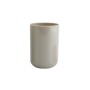 MSV Zahnputzbecher Inagua in Taupe, aus Polystyrol, elegantes Badaccessoire.