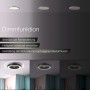 Brilliant LED-Deckenleuchte Mazzaro mit Ventilator, dimmbar, verschiedene Helligkeiten.