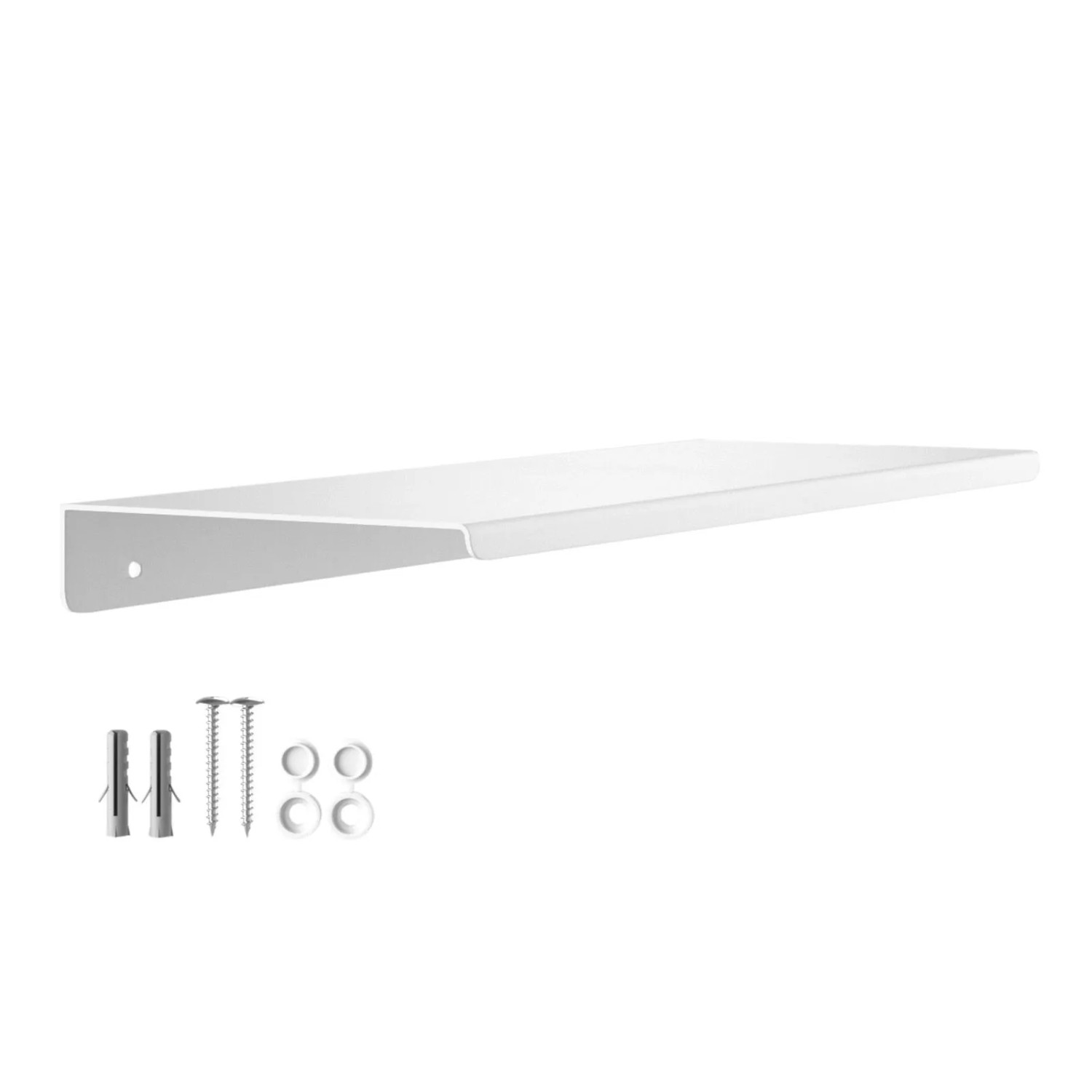 SOTECH Design Wandregal HOVER-IV 350 x 130 x 30 mm Weiß für Wandmontage