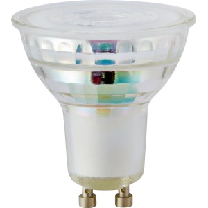 GU10 LED Leuchtmittel, 4 W, neutralweißes Licht für Wohnräume.