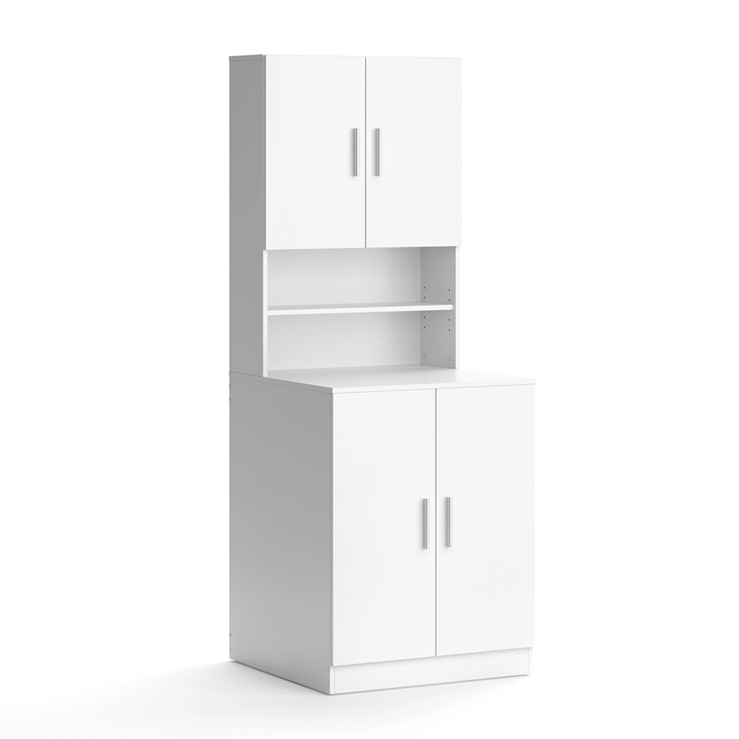 Vicco Waschmaschinenschrank Liana Weiß 71 x 191 cm
