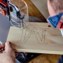 Einhell Dekupiersäge mit Holzbearbeitung, 10-teiliges Sägeblätter-Set für feine Schnitte.