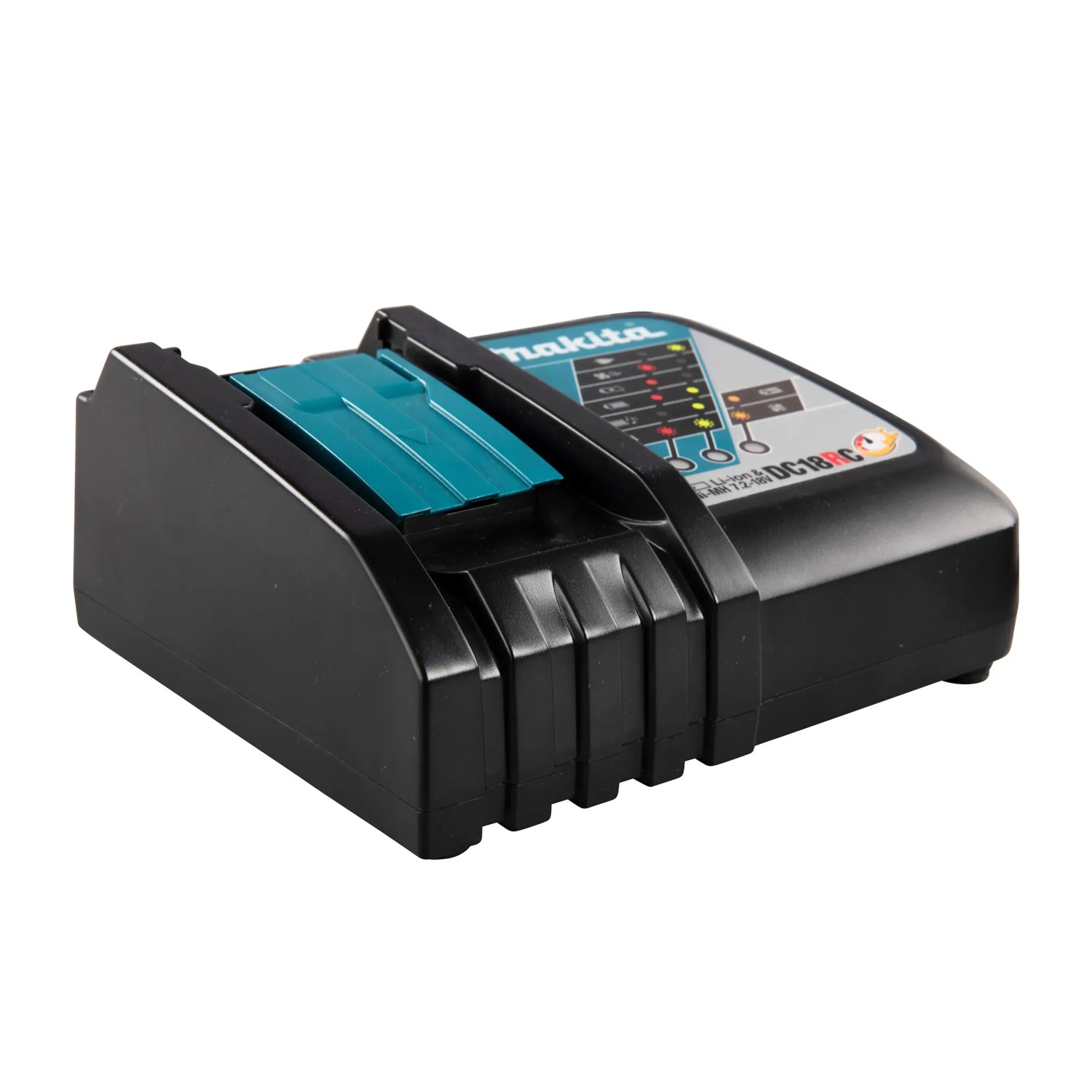 Makita Ladegerät DC18RC für 18V Akkus des Akku-Bohrschraubers.