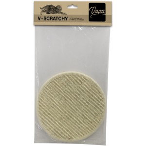 Vesper Kratzmatte Beige, Ø 20cm, Ersatz für Kratzbaum, aus Seegras.