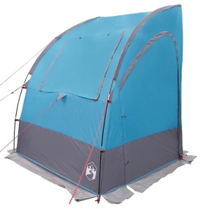 Blaues vidaXL Heckklappenzelt mit Dach für Camping & Outdoor-Abenteuer.