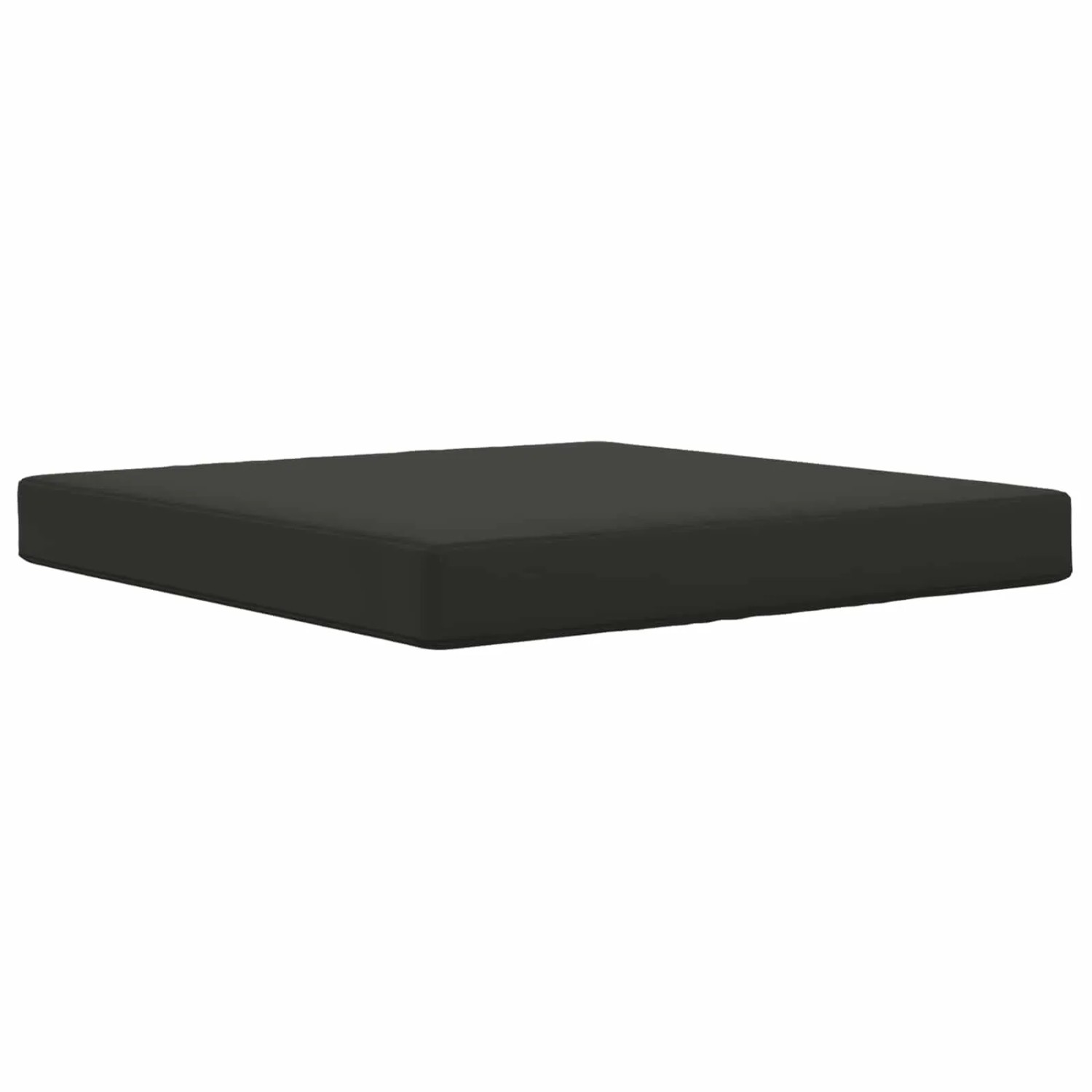 vidaXL Sofakissen für Draußen Schwarz 80 x 80 x 8 cm Polyester 900819