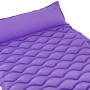Bestway Luftmatratze Float'n Roll, lila, 213x86 cm, mit Kopfkissen für entspanntes Sonnenbaden im Wasser.