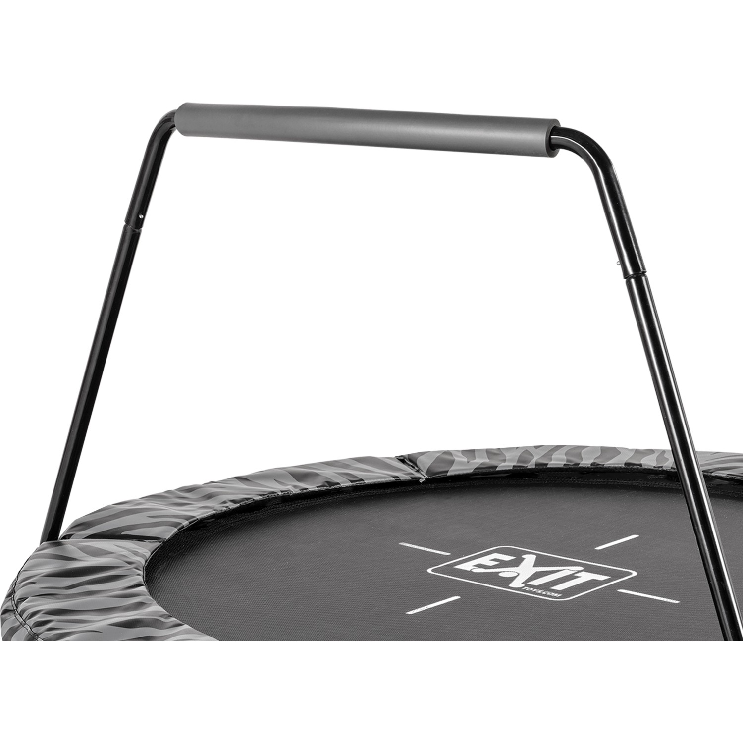EXIT Tiggy junior Trampolin Schwarz-Grau 140cm m. Bgel kaufen bei OBI
