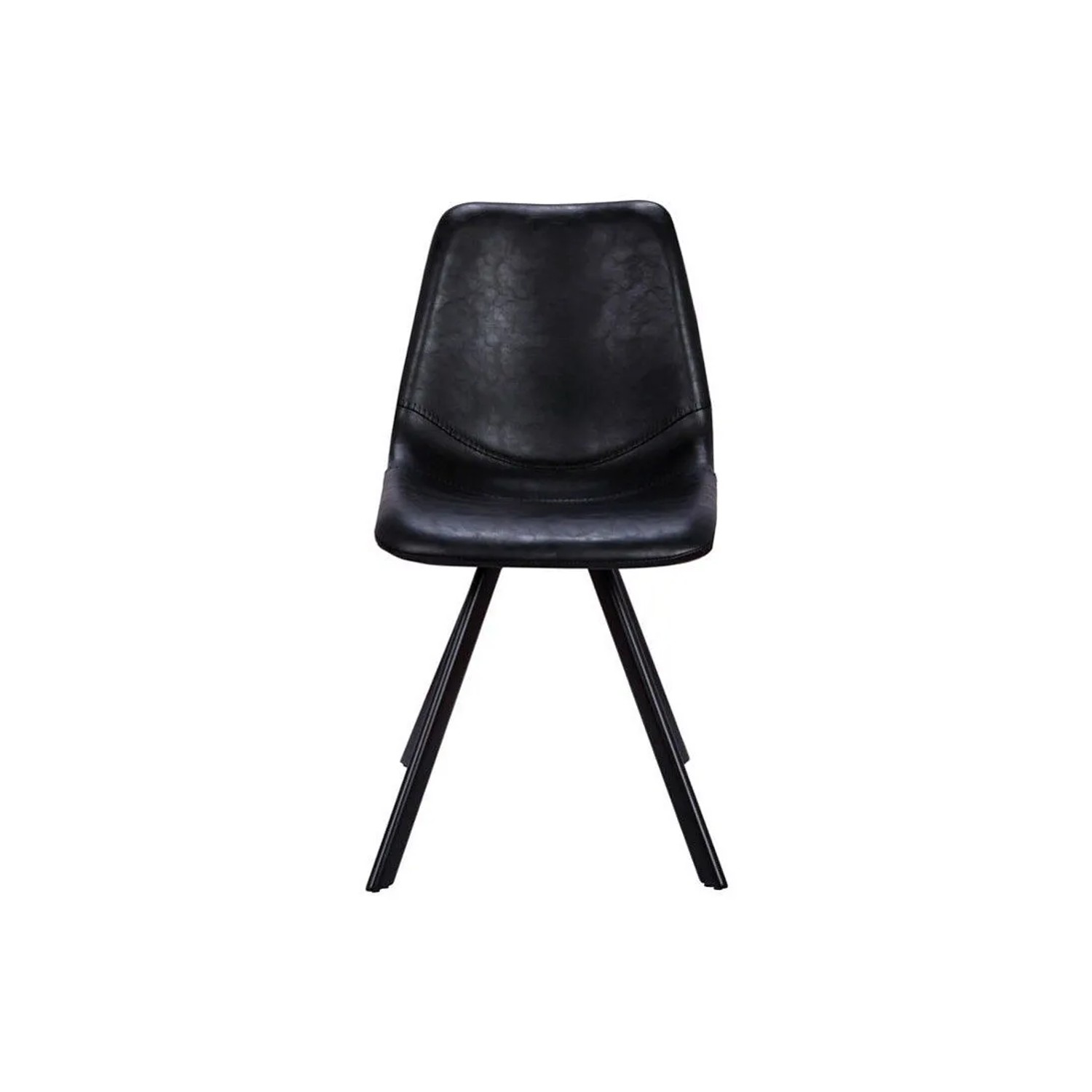 Vente-unique Stuhl Lubine Schwarz 44 cm