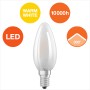 Osram LED E14 Kerzenlampe, 4W, 470lm, 5er Set. Warmweißes Licht, lange Lebensdauer.
