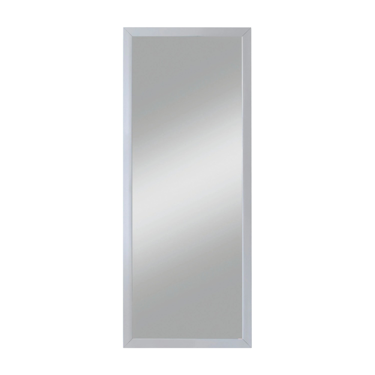 Kristall-Form Rahmenspiegel Beach III 40 cm x 100 cm Silber günstig online kaufen