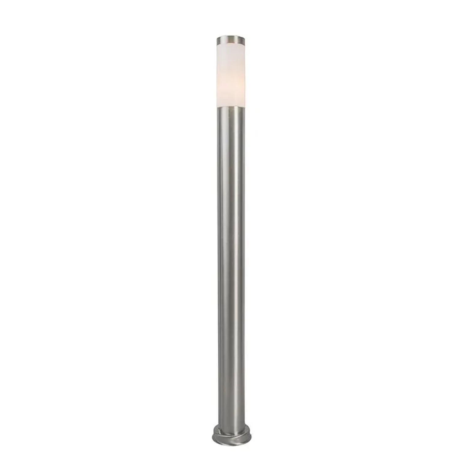 QAZQA Moderne Außenleuchte Mast Stahl 110 cm IP44 Rox