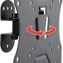 Schwaiger TV-Wandhalter Motion 1, neig- und schwenkbar für Flachbildschirme bis 25 kg.