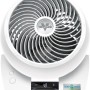 Weißer Vornado 5303DC Tischventilator mit digitaler Anzeige und stufenloser Einstellung.