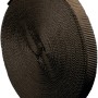 Montageband-Rolle, Gurtband, 15 m, braun, für vielseitige Befestigungen.