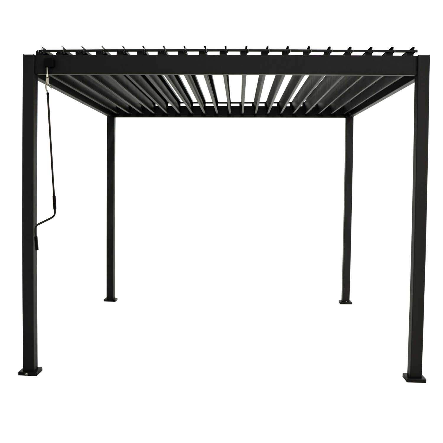 Pergola Mirador Basic 3 m x 3 m Anthrazit günstig online kaufen