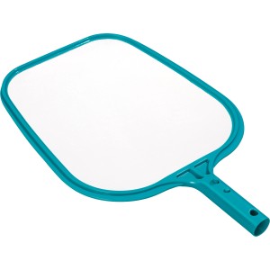 Bestway Flowclear Pool Laubkescher, blaugrüner Kescher zur Reinigung von Pools.