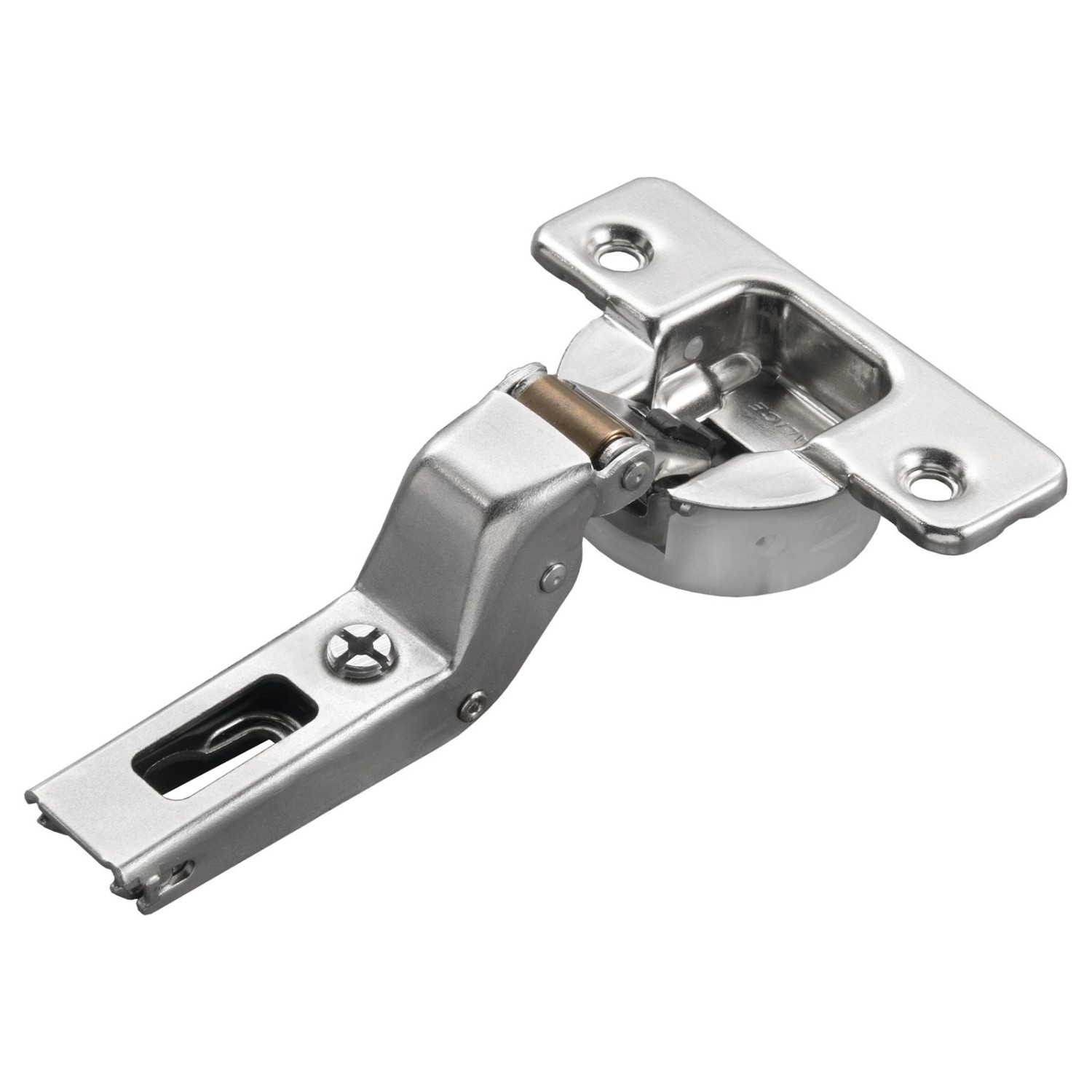 SALICE Topfband Serie 700 Innenanschlag 110 Grad Dämpfung Einstellbar T45 Nickel Matt