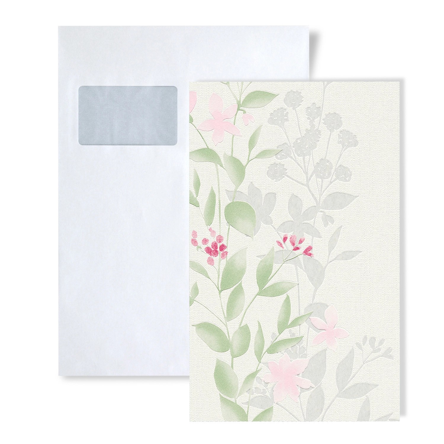 PROFHOME 1 MUSTERSTÜCK S-372661-GU DIN A4 MUSTER der Floral Tapete günstig online kaufen