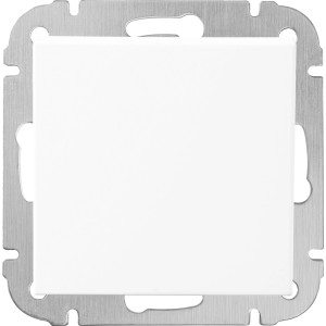 Schalter Finnja, Weiß-Matt, zur Unterputzmontage. Wandschalter für den Innenbereich.