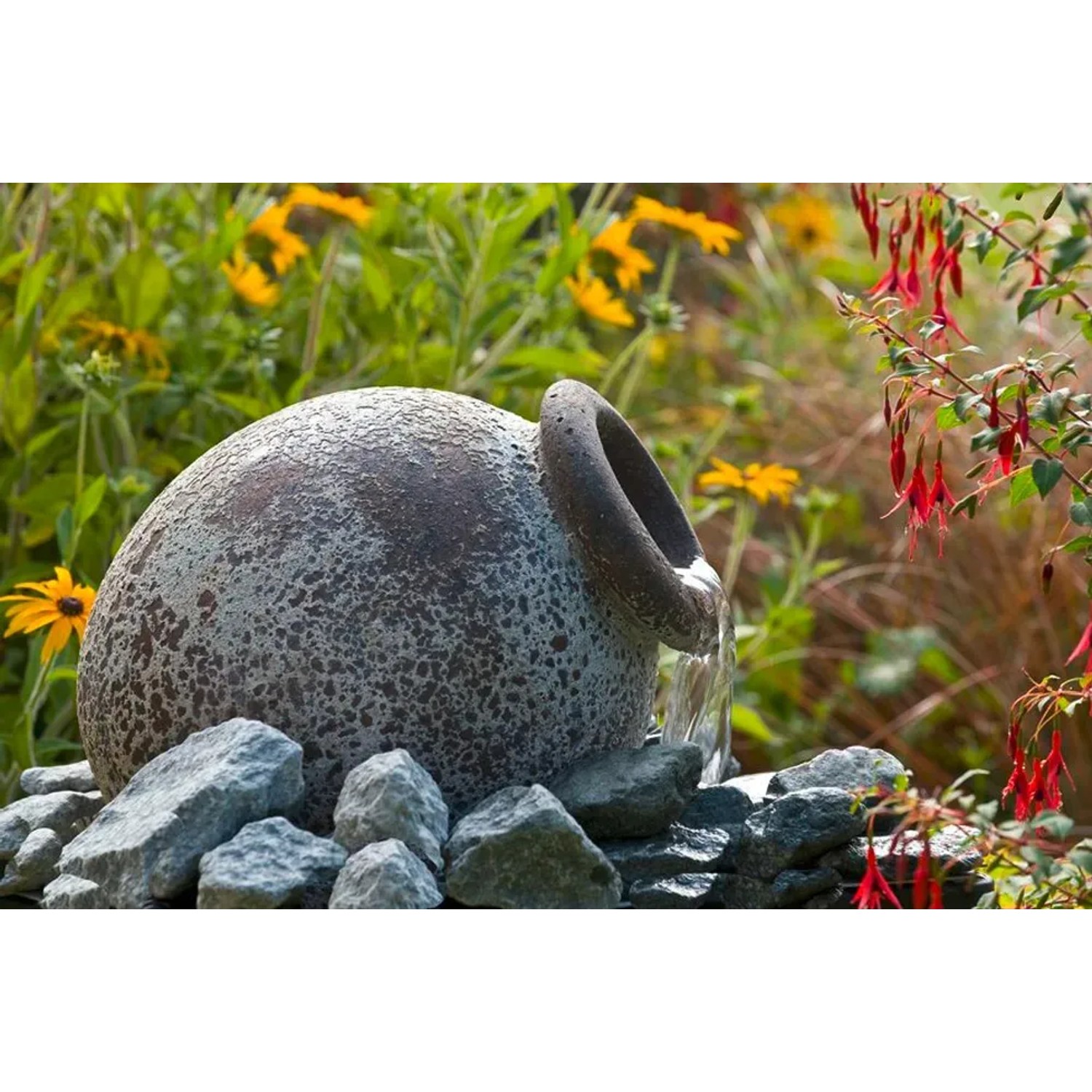 AcquaArte Gartenbrunnen Komplettset Amphore kaufen bei OBI