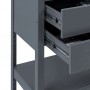 JAN NOWAK Metallregal mit Schubladen JOHNNY 180 x 80 x 42 cm Anthrazit_4