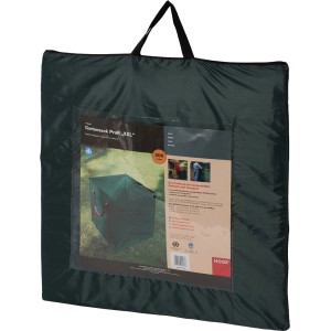 Verpackter Gartensack Profi XXL, 300 Liter, aus beschichtetem Gewebe, mit Tragegriffen.