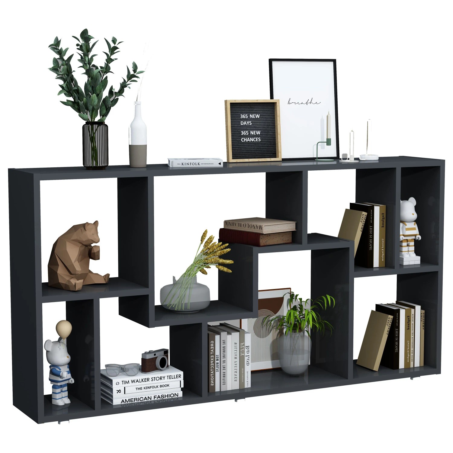 VCM Standregal Lanisa Anthrazit