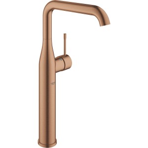 Grohe Essence Waschtischarmatur XL in Warm Sunset gebürstet für freistehende Waschbecken.