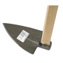 Gardex Spaten mit Holzgriff, 840g, gehärtet, für Gartenarbeiten.