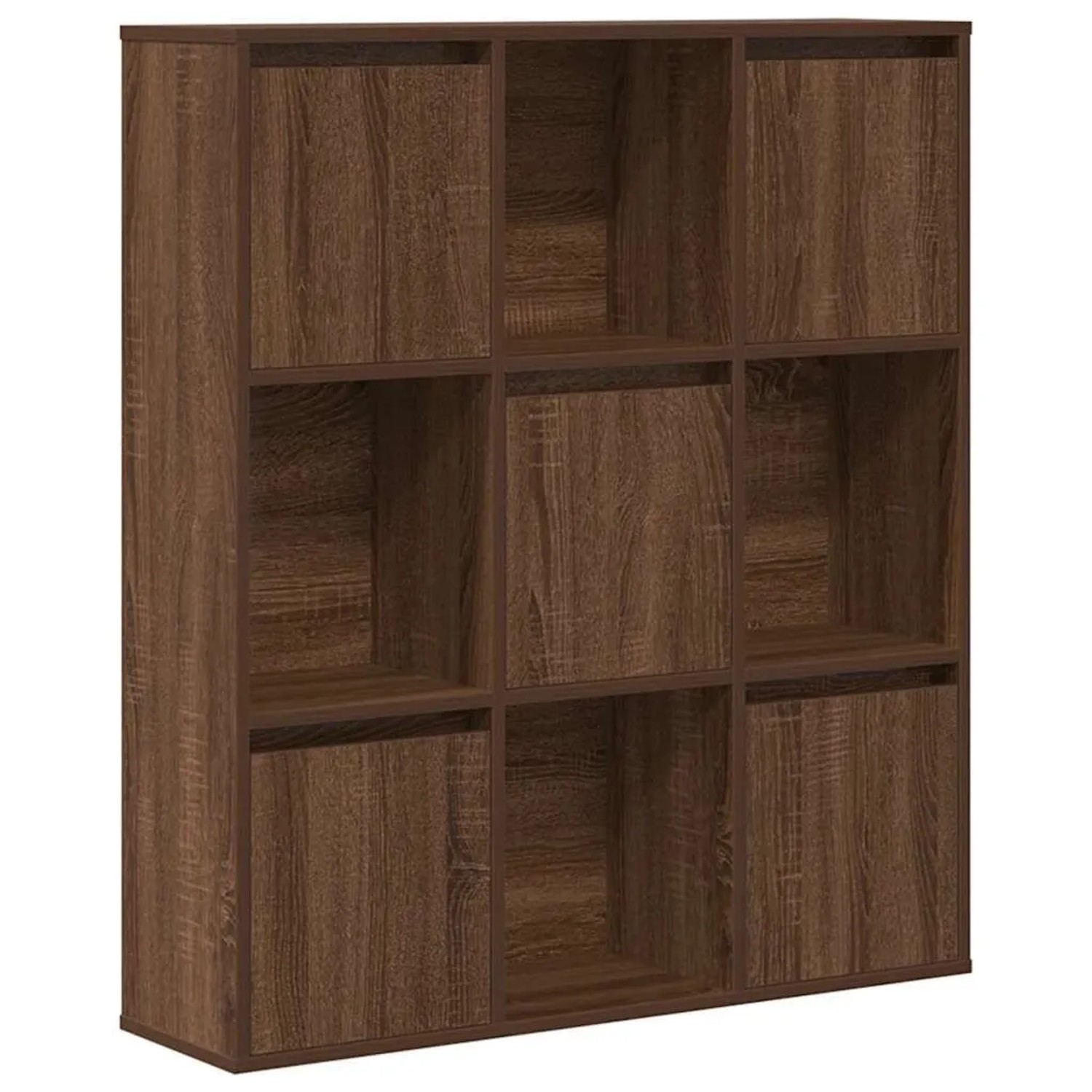vidaXL Bücherregal Braun Eichen-Optik 89x24x101,5 cm Holzwerkstoff 860406 günstig online kaufen