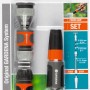 Gardena Reinigungs-Spritzen Set Grundausstattung mit Hahn-, Schlauchverbinder und Wasserstopp.