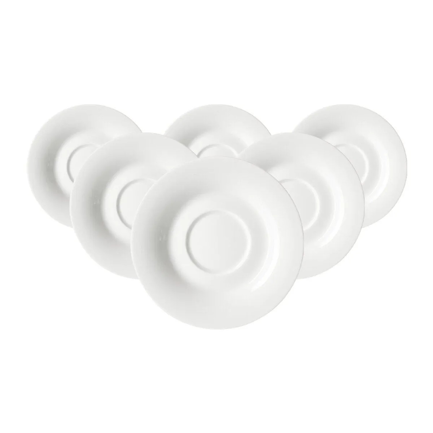 Ritzenhoff & Breker Ostfriese Teeuntertasse 12,5 cm 6er Set Weiß