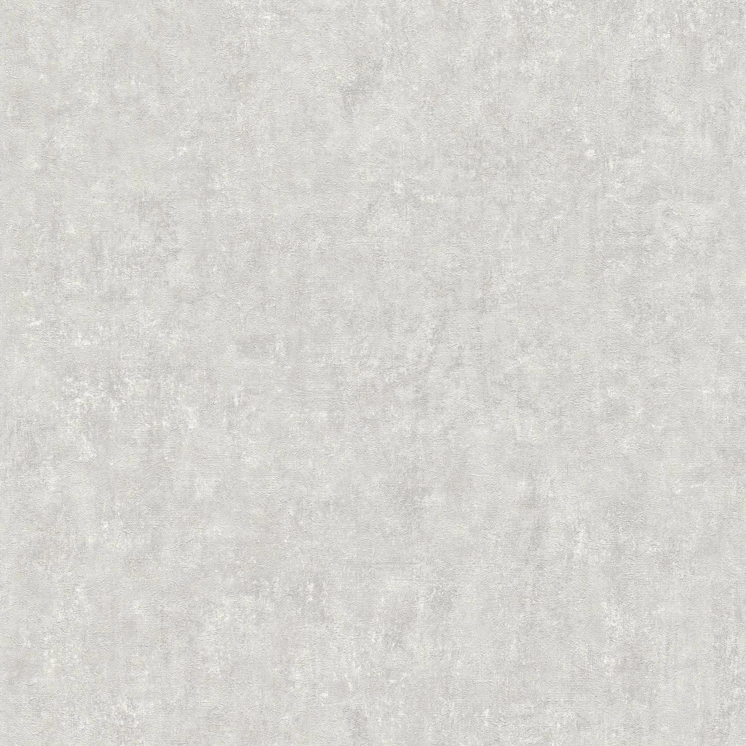 PROFHOME 386932-GU Spachtel Putz Tapete Uni Matt Grau Hell-Grau Weiß 0,53 m günstig online kaufen
