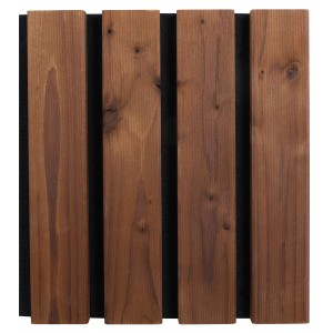 Kovalex Akustikplatte Thermofichte Maronenbraun geölt, Paneele für Wand und Decke.