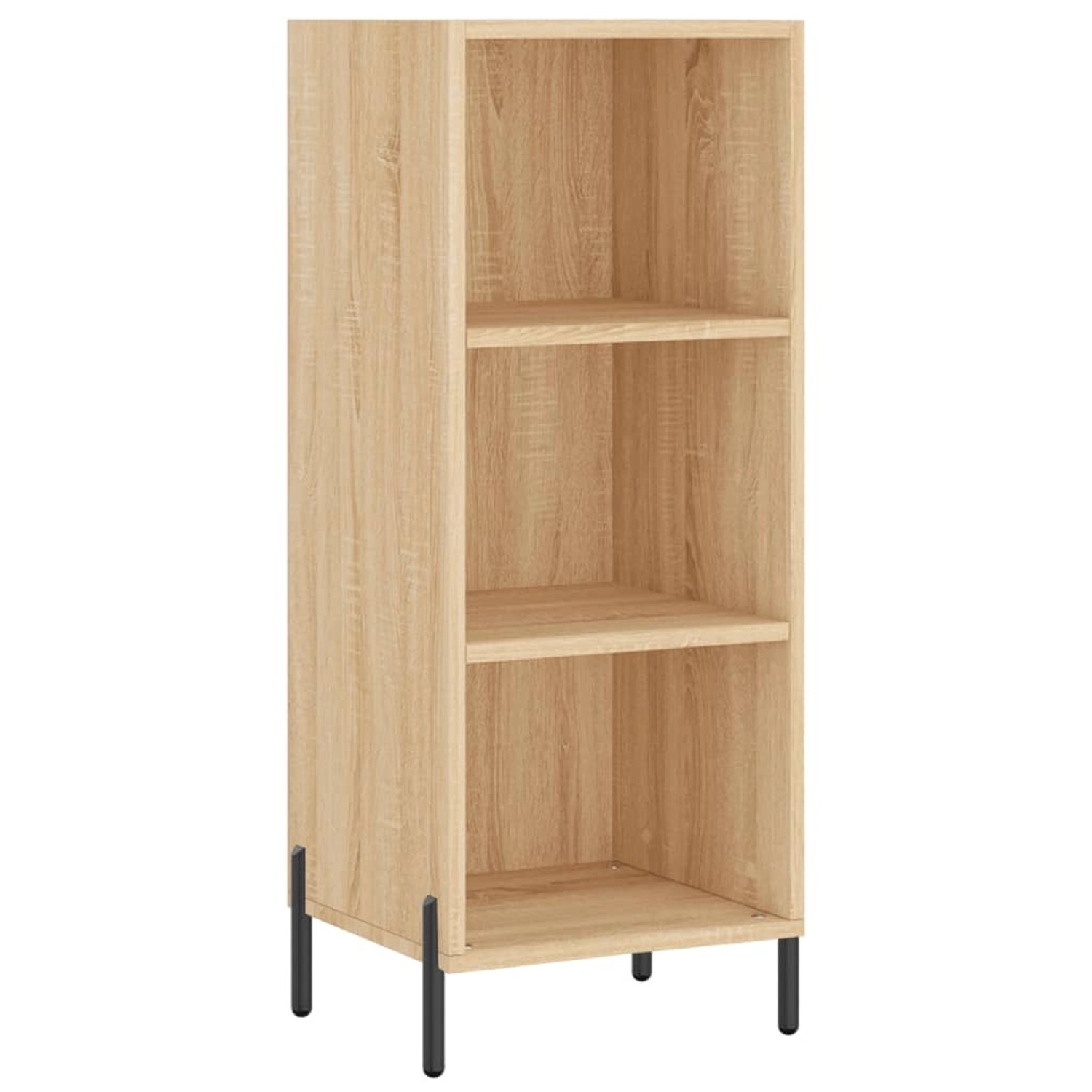 vidaXL Sideboard Sonoma-Eiche 34,5x32,5x90 cm Holzwerkstoff 828743 günstig online kaufen