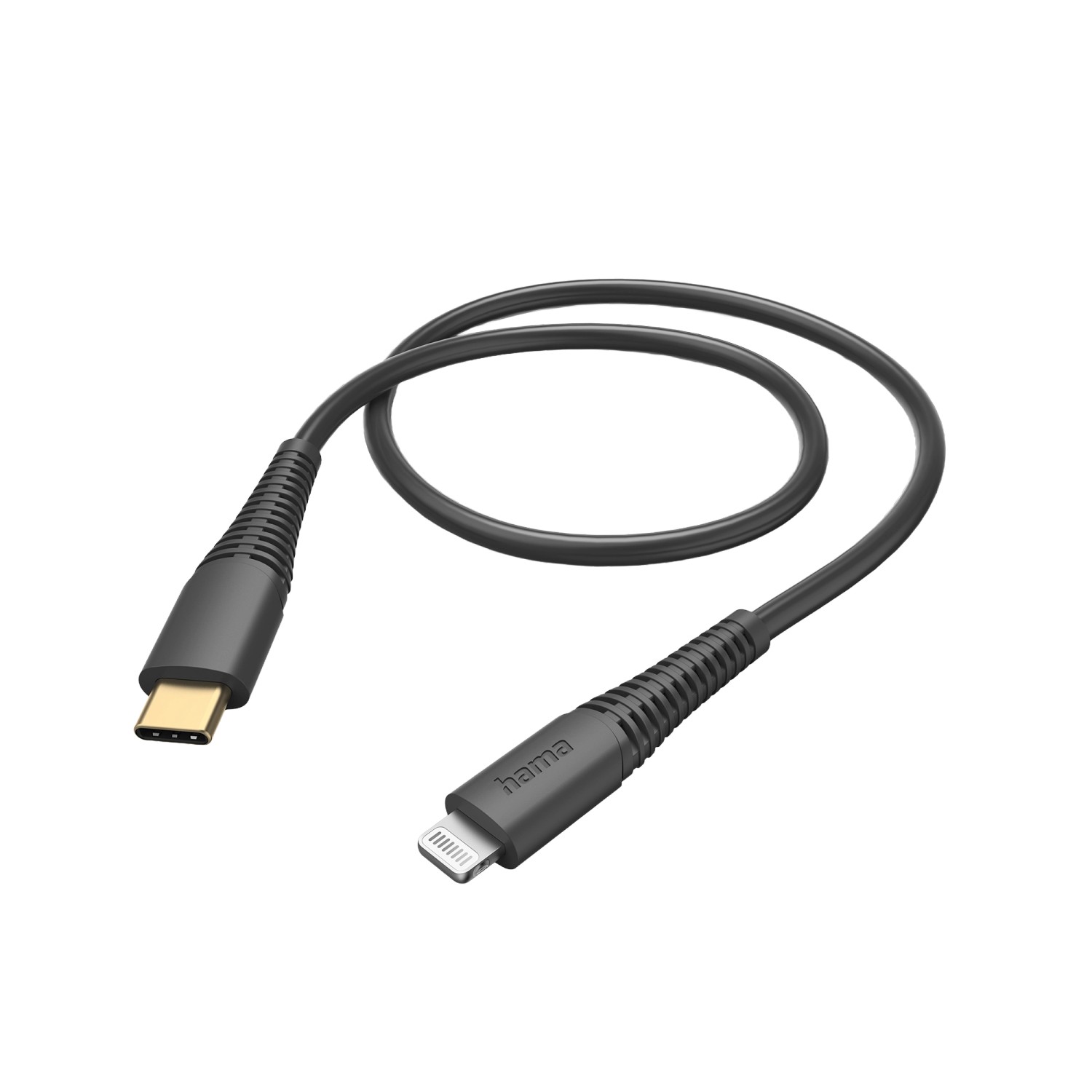 Thumbnail - Hama Ladekabel USB-C Lightning 1,5 m Schwarz