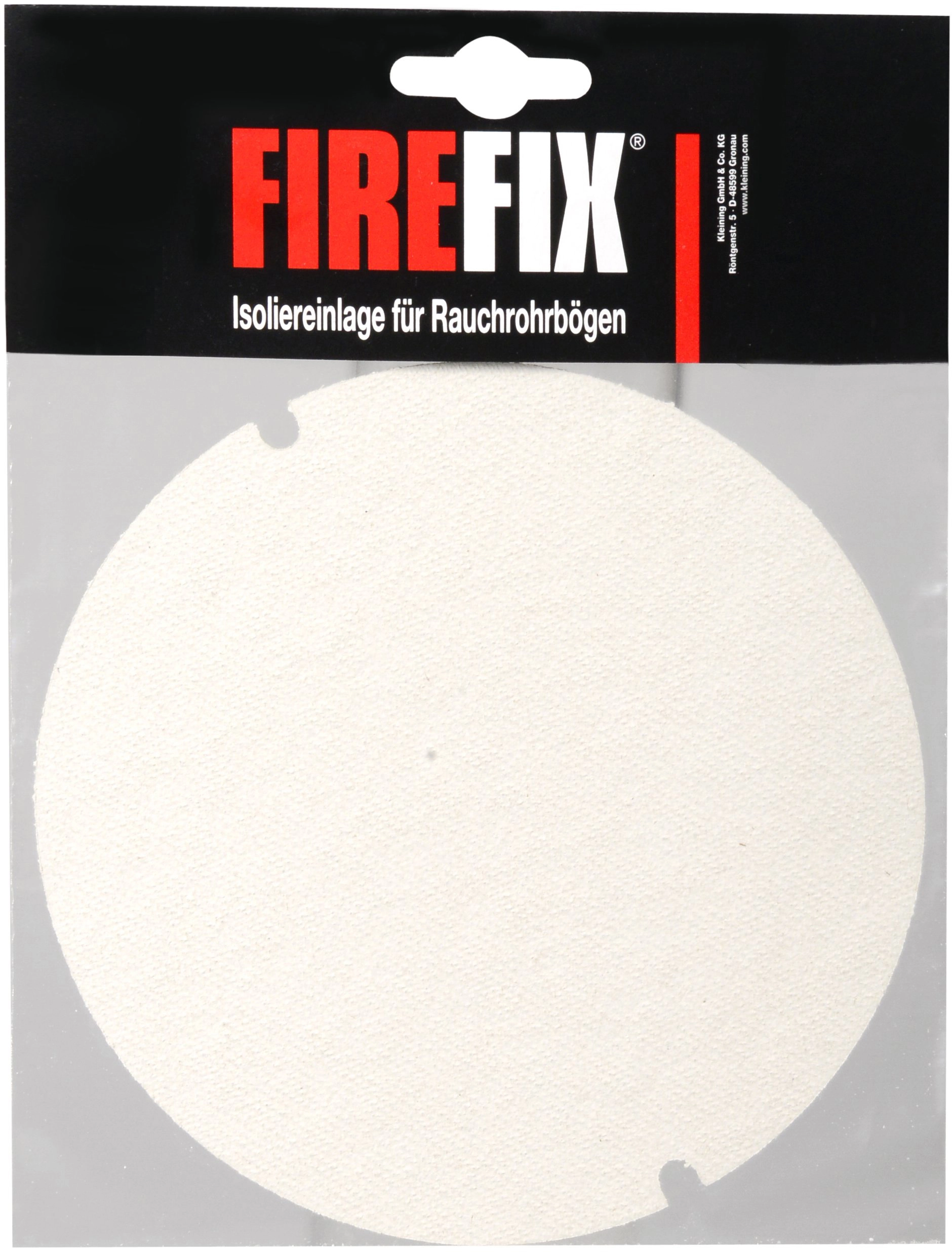 FireFix Rohrblende Hitzeschutz Ø 150 mm 46 cm Kaminzubehör