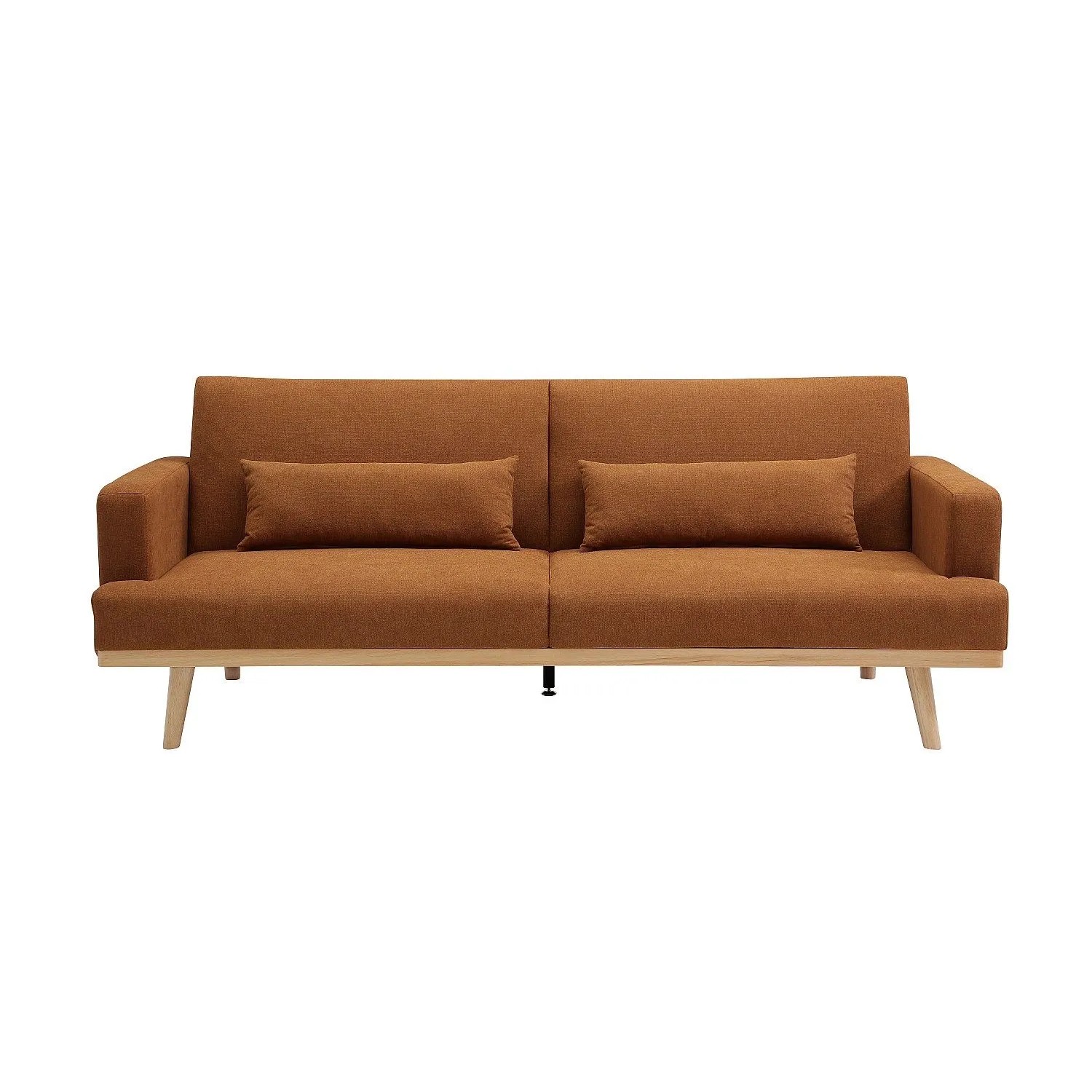 Vente-unique Schlafsofa Esme Terracotta 216 cm