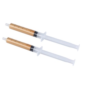 Windhager Maus- und Ratten-Köderspritze, 2 Stück, mit Erdnussbutter-Füllung.